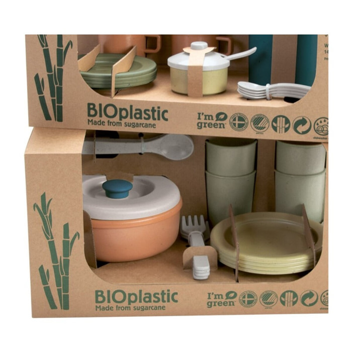 BIO DINNER SET (4 PEOPLE) - in a Box - JUEGO DOMÉSTICO