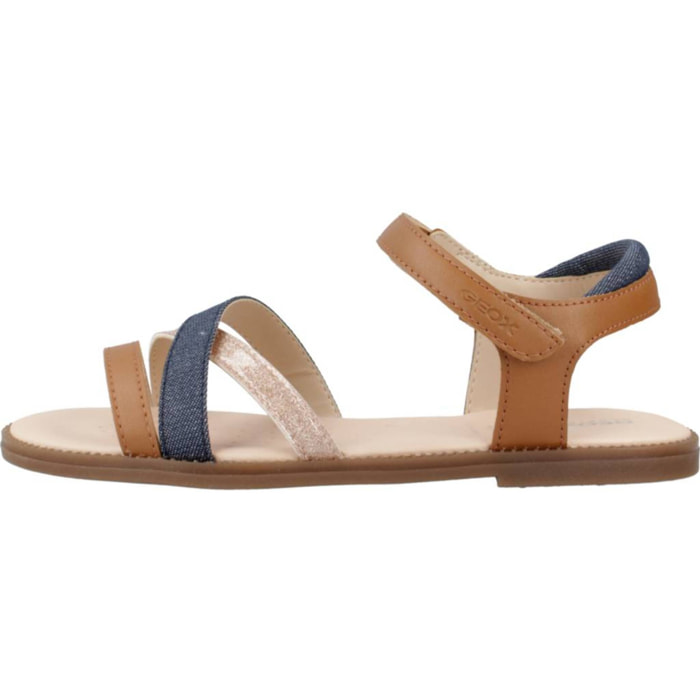 Sandalias Niña de la marca GEOX  modelo J SANDAL KARLY GIRL MARRON