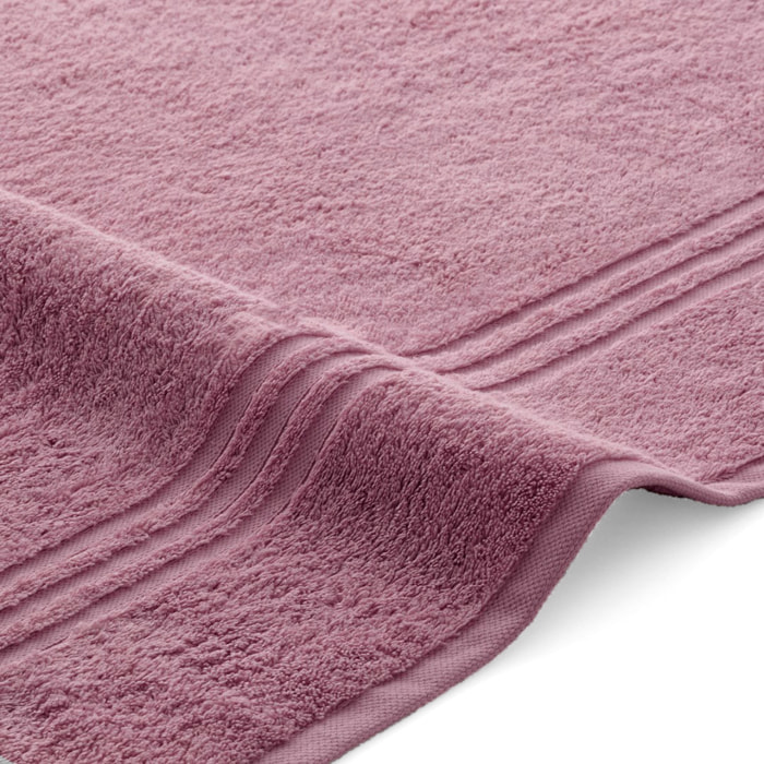 Set 2 toallas ducha + 2 toallas lavabo marengo-rose premium