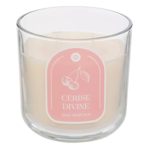 Bougie parfumée " Floa" cerise 350g