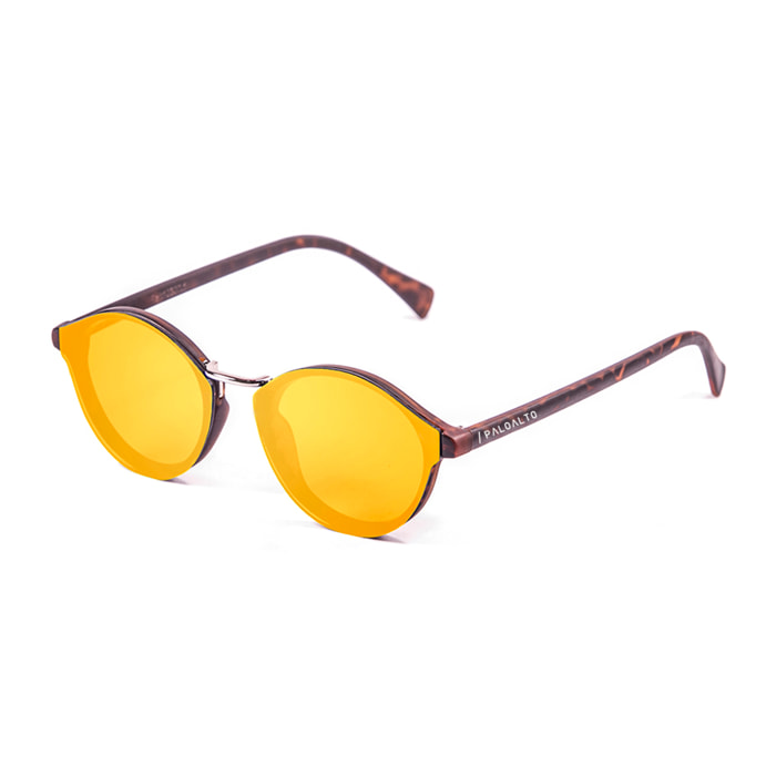Gafas de sol PALO ALTO TURIN - Mate demi marrón / Plana revo roja