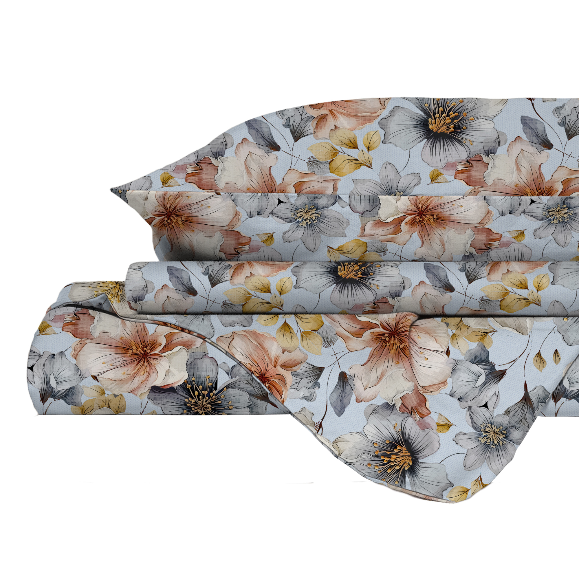 PARURE COPRIPIUMINO INFINITY - 100% Microfibra
