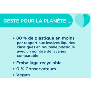 Lessive DR BECKMANN Feuilles Magiques - L'Essentielle x25 lavages