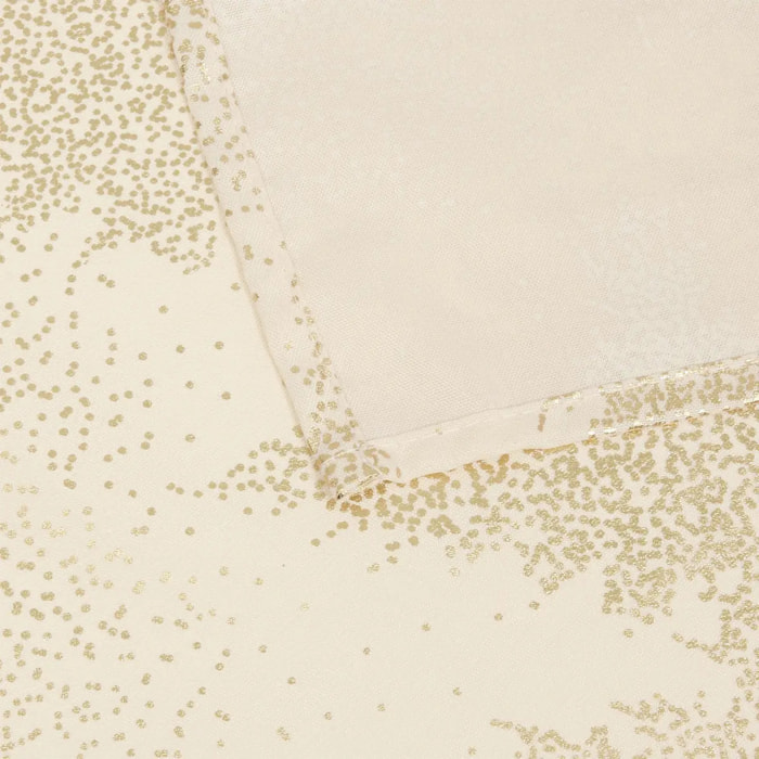 Nappe imprimée sapin 140x240cm beige