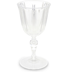 Set de 6 verres à vin Excelsa – Country, Plastique Transparent 25 cl