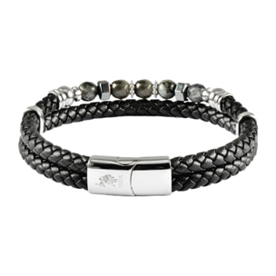 Bracciale U.S. Polo Assn. In pelle