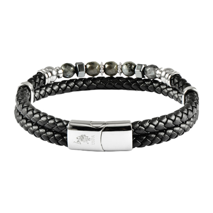 Bracciale U.S. Polo Assn. In pelle