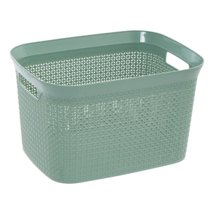 Panier 25 L Scandinave Vert