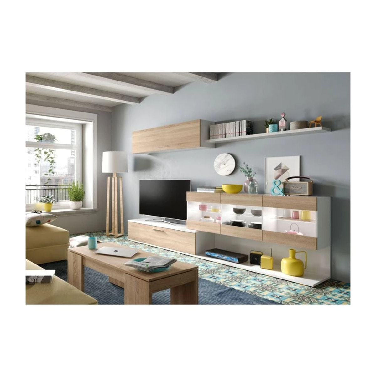 Mesa de centro elevable Kendra Roble Canadian