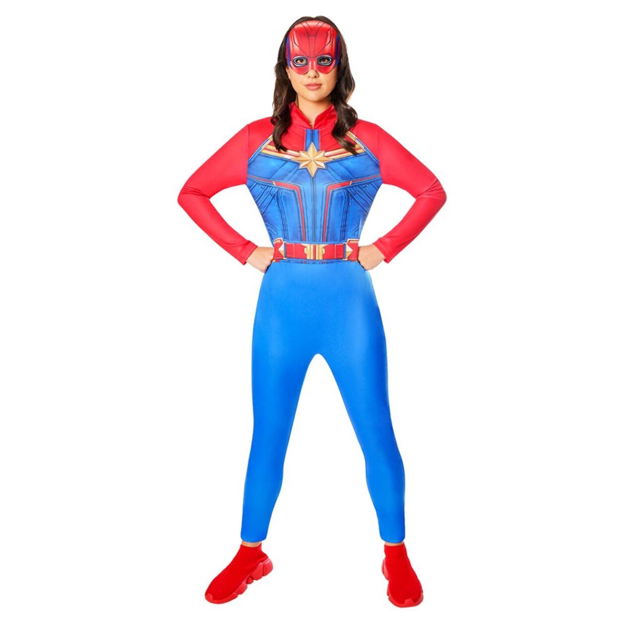 DISFRAZ CAPITANA MARVEL CLASSIC AD