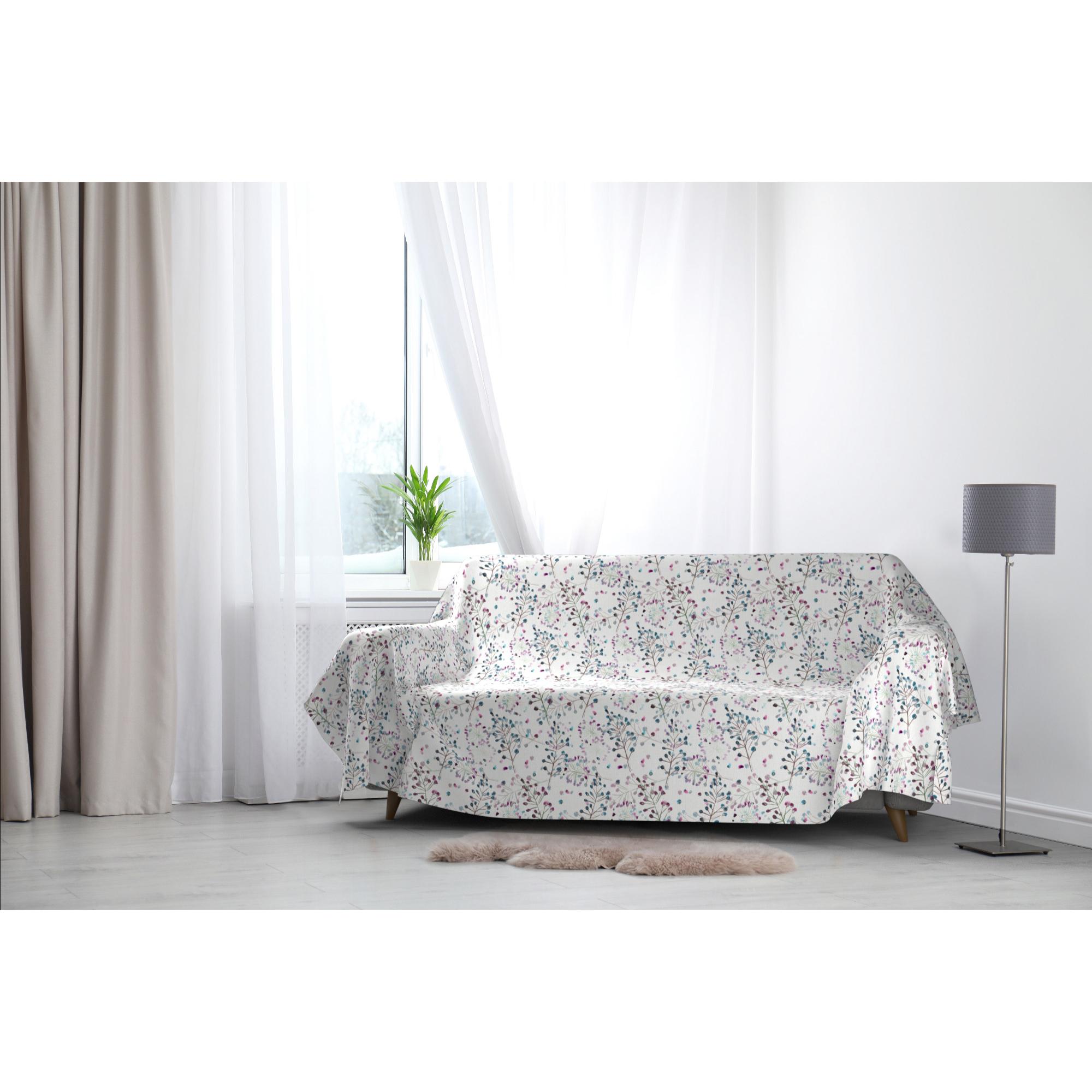 TELO COPRITUTTO MADE IN ITALY FANTASY - FLOR 2 POSTI