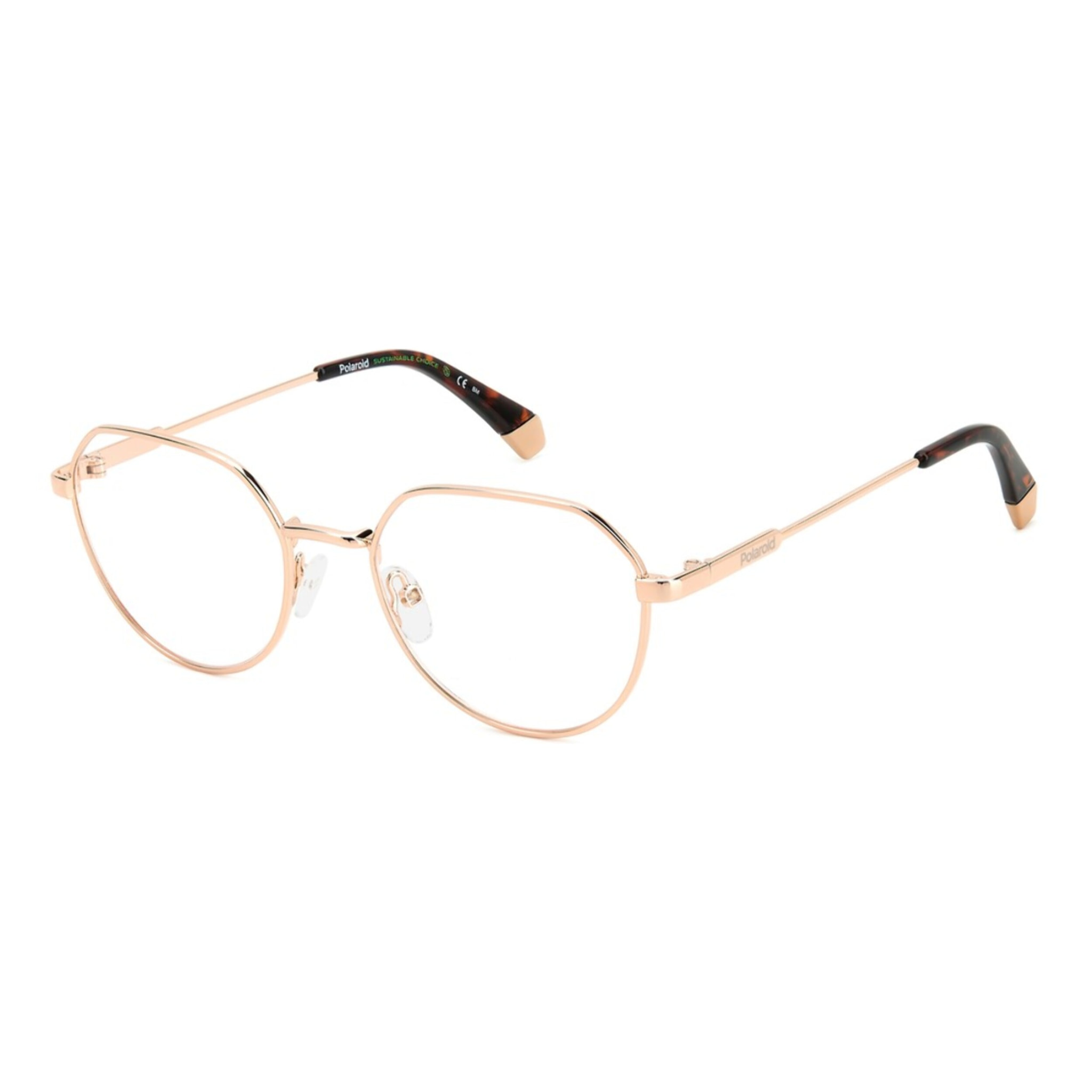 Gafas de Vista Polaroid PLD D465 DDB 52 de Metal Unisex 52 mm