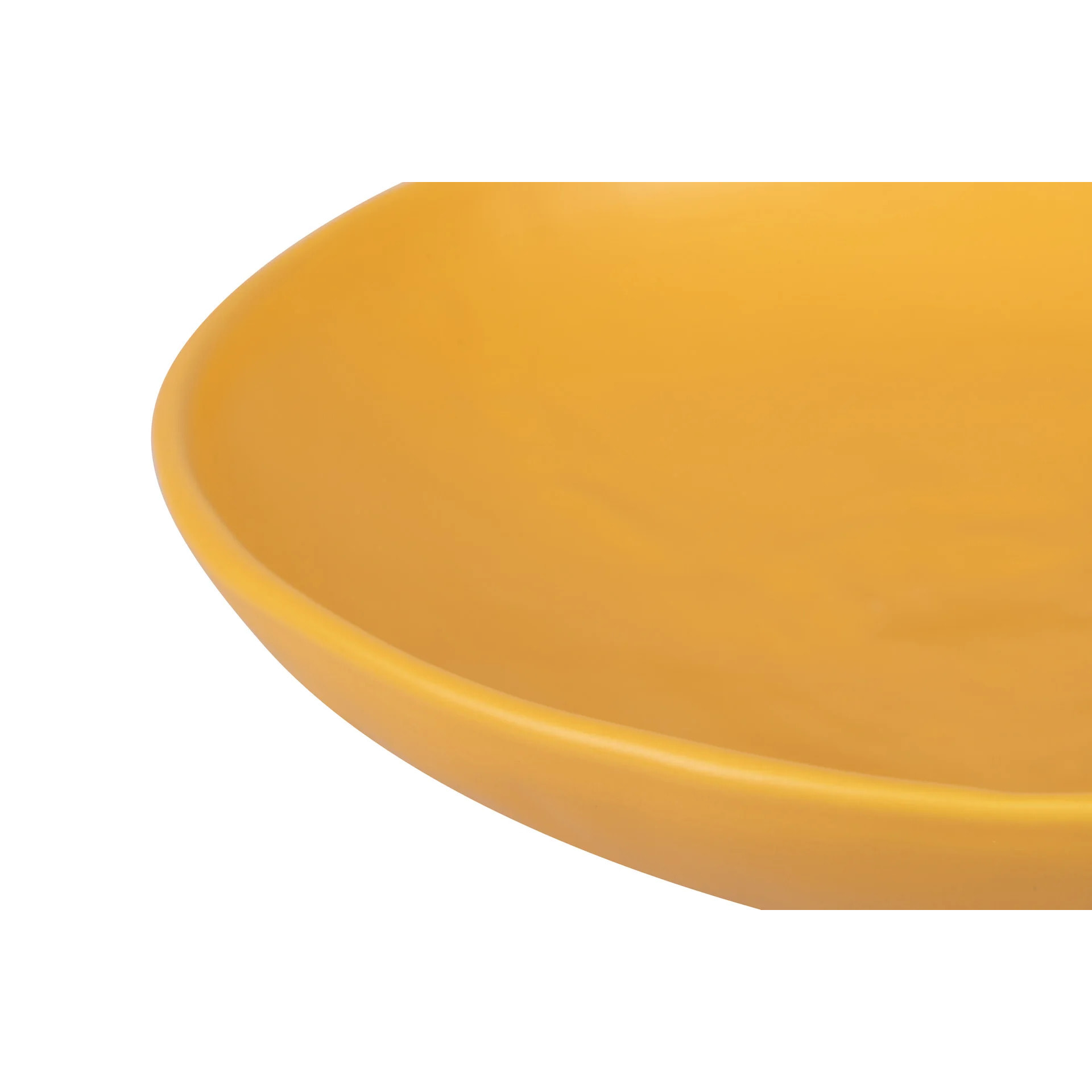 Centro Ceramica Amarillo Mate 36x36x8 Cm