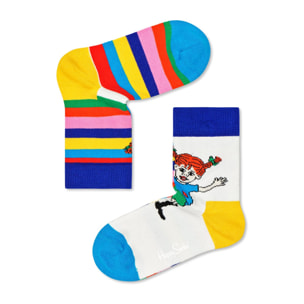 Calcetines 3-pack pippi longstocking
