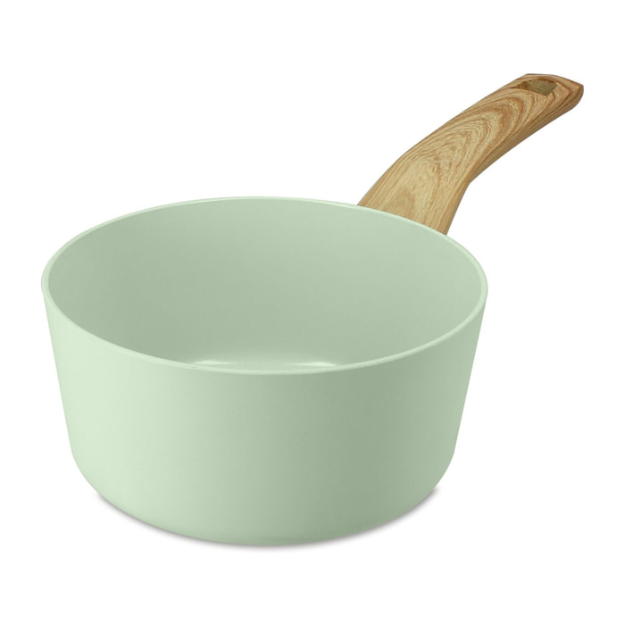Casserole 16cm avec revêtement céramique céladon - tous feux COLORAMA