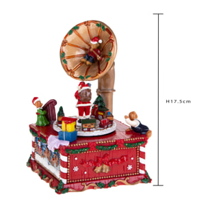 Grammofono - Pezzi 1 - 11,5xH17,5x11,5cm - Bianchi Dino SpA