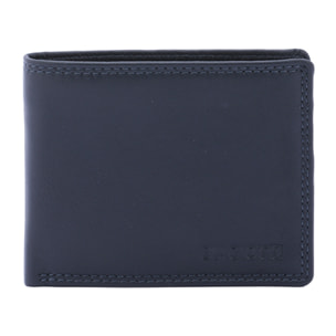 Portafoglio  da uomo In Vera pelle Made in Italy 8,5x11x2,5 cm