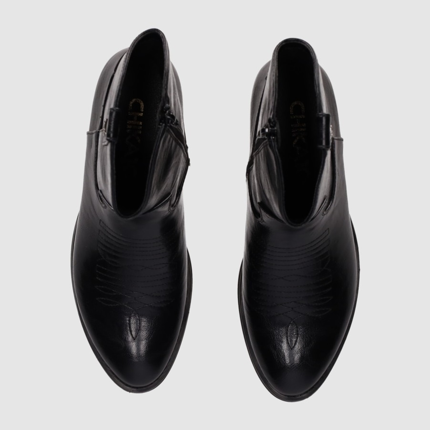 Botines - Negro - Tacón: 5 cm