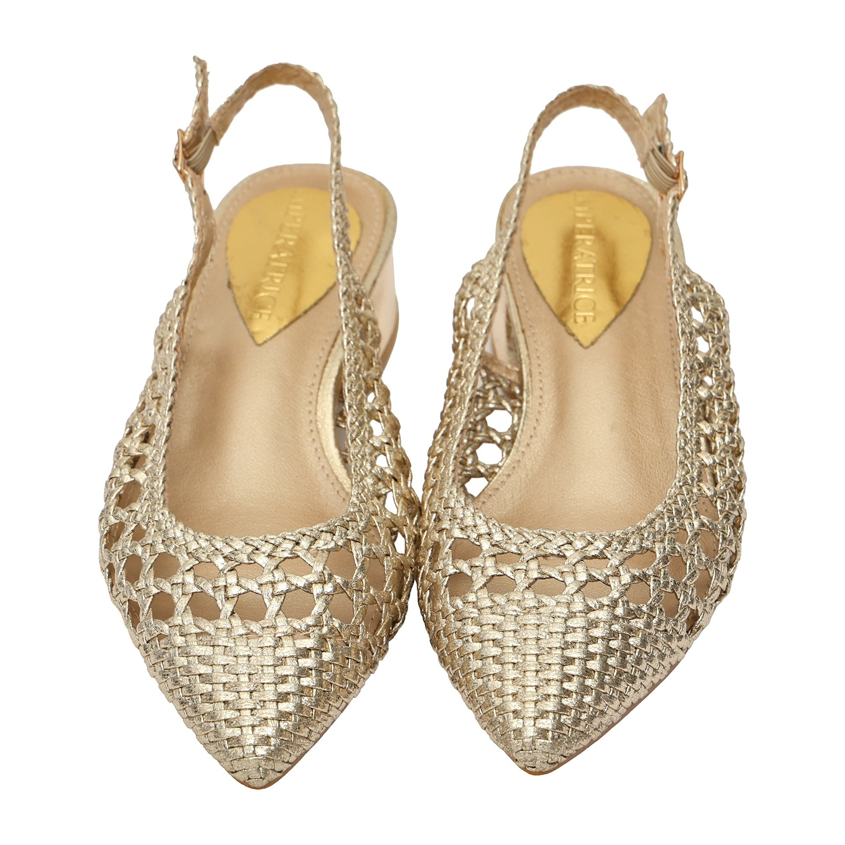 Sandali intreccio - tacco 4,5 cm