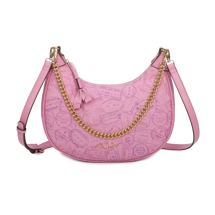 Borsa a spalla  da donna Poliuretano Prodotto alla Moda 33x10x20 cm