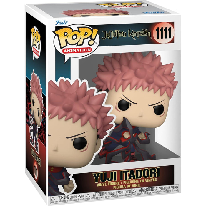 Jujutsu Kaisen Funko Pop! Animazione Vinile Figura Itadori 9 Cm