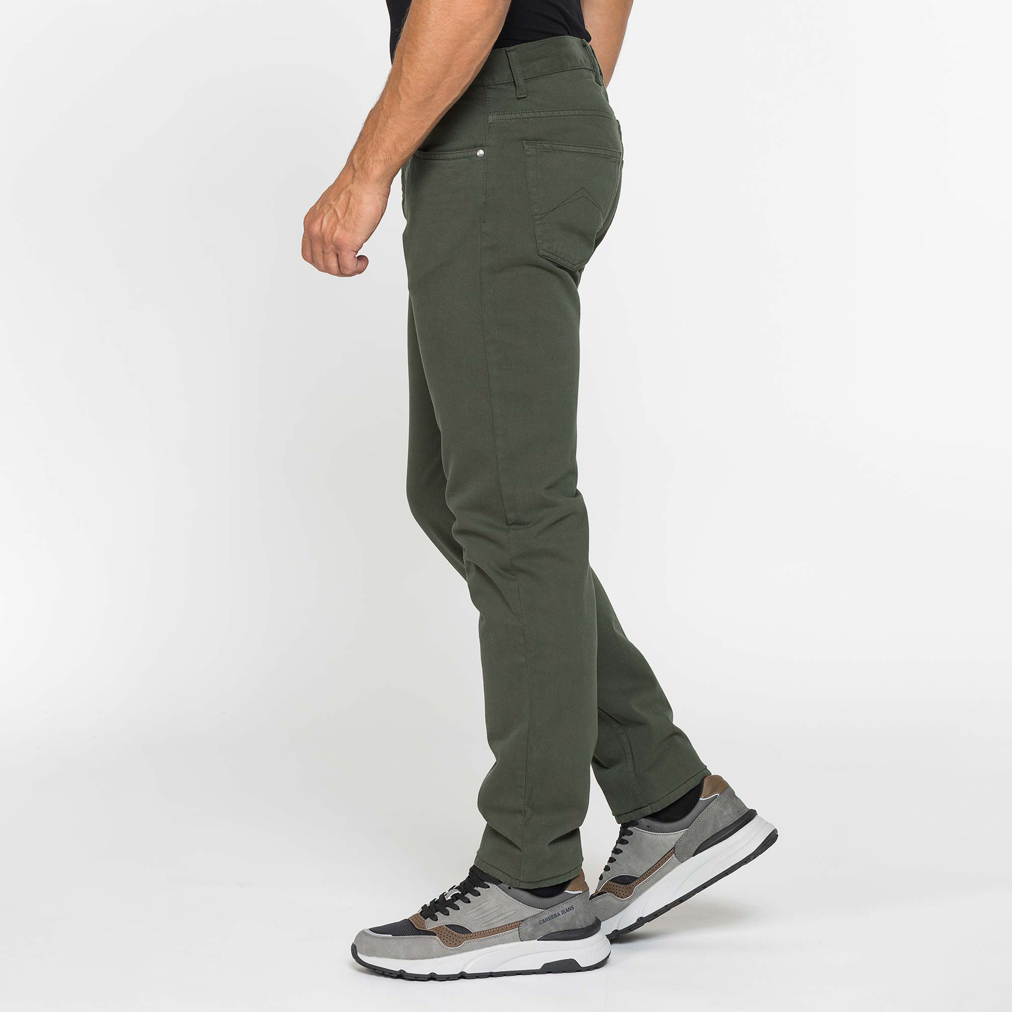 5 TASCHE MOD. 707 REGOLARE IN PESANTE GABARDINA DI COTONE