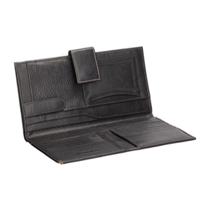 Portafoglio unisex in vera pelle - Modello Aethel - 23.0 x 12.0 x 2.0 cm