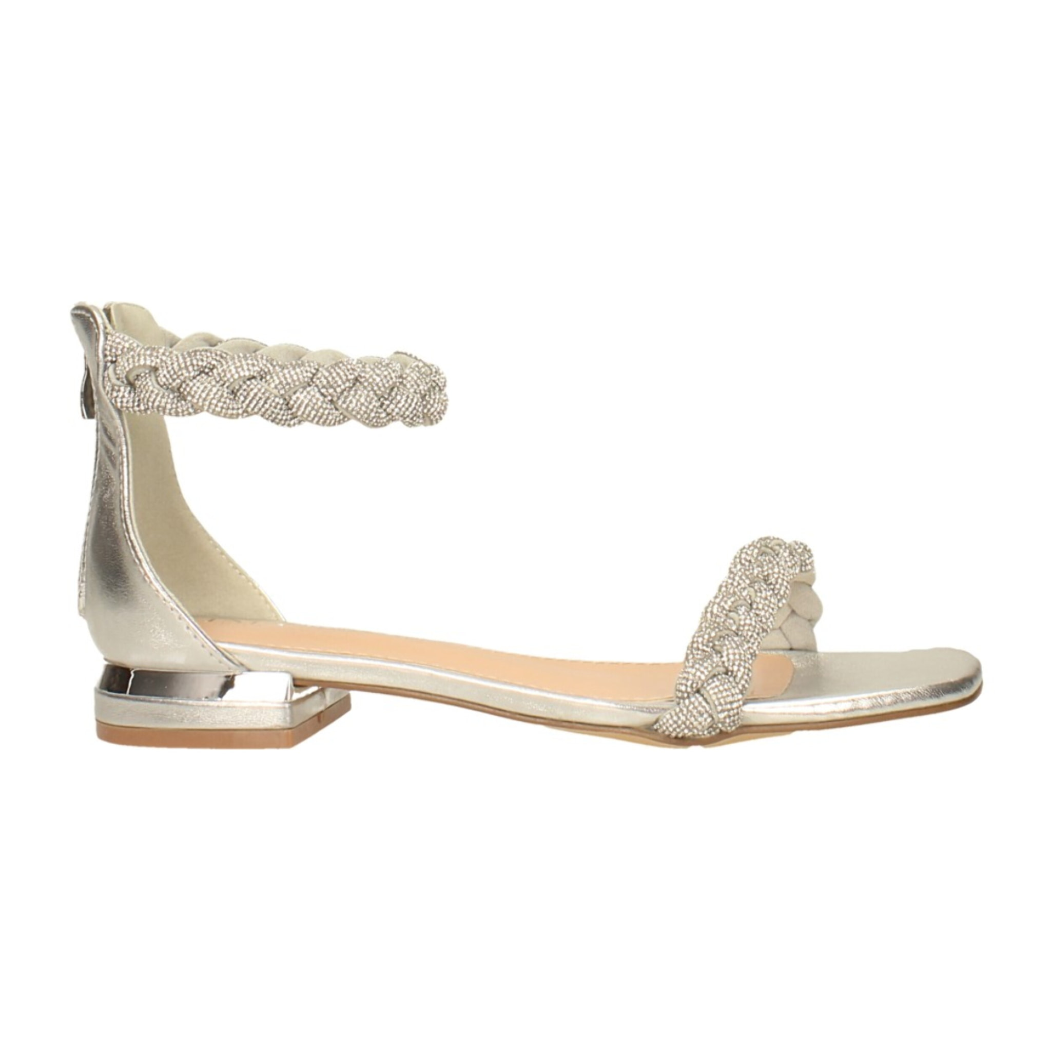 Sandali Donna Tata Italia Argentato