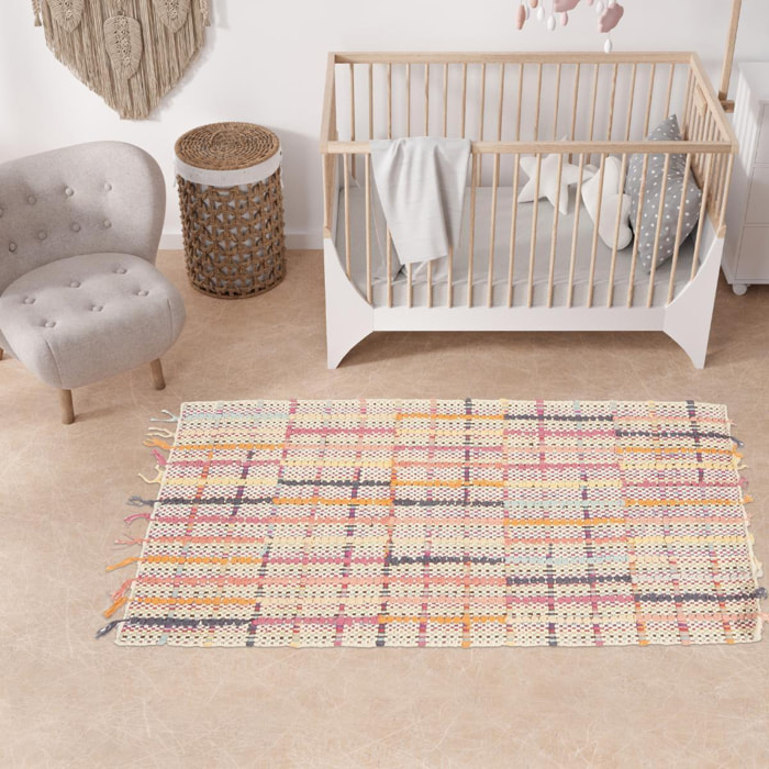 Tapis enfant fait main en laine SUGI