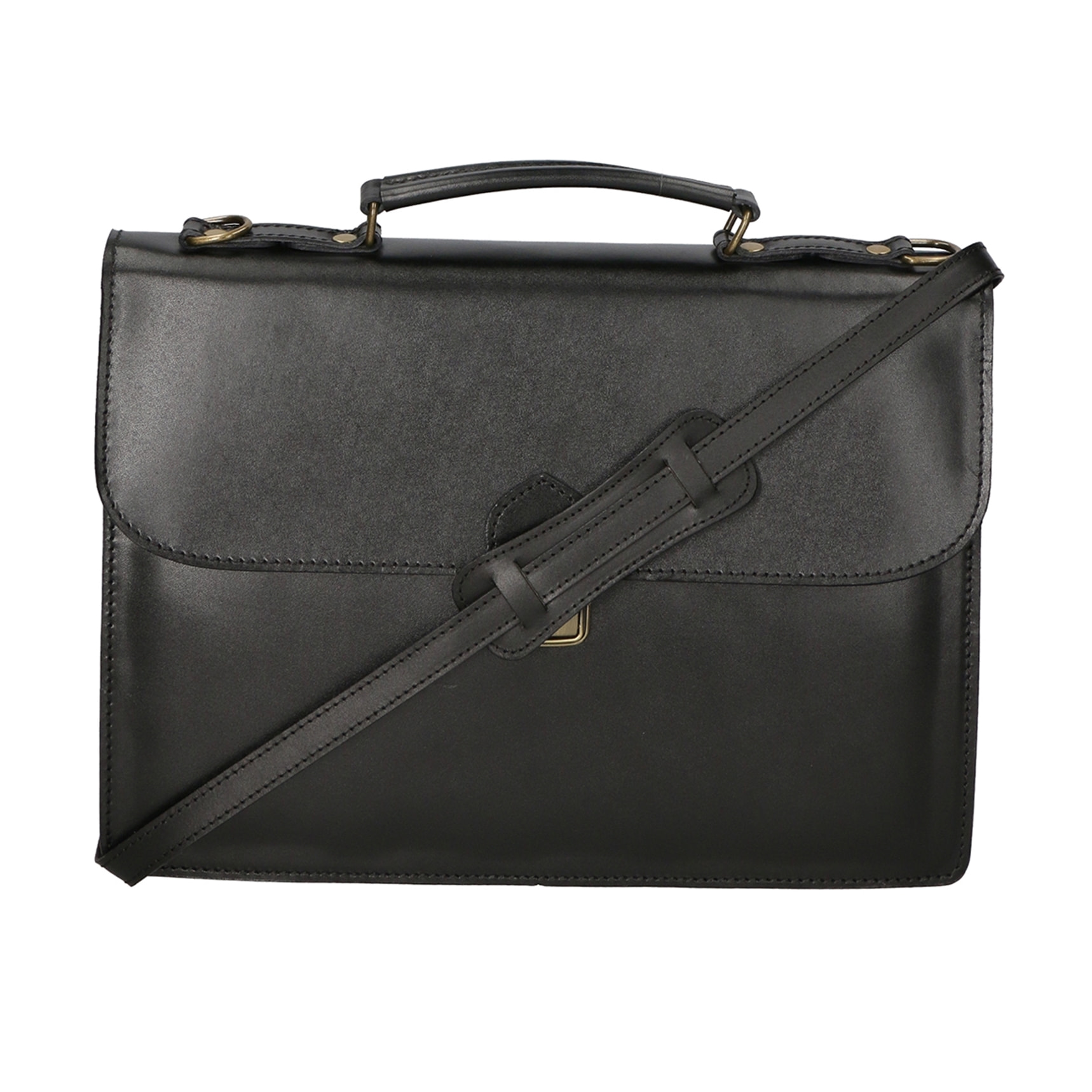 Borsa da lavoro Unisex Dafne in Vera Pelle Made in Italy 28x38x8 cm