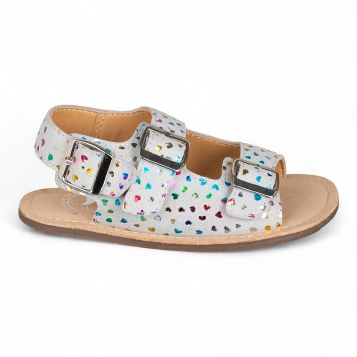 SANDALIA BAREFOOT PIEL CHETTO TIPO BIO GRIS