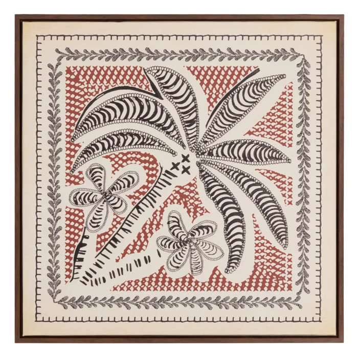 Toile Véro carré 48x48cm