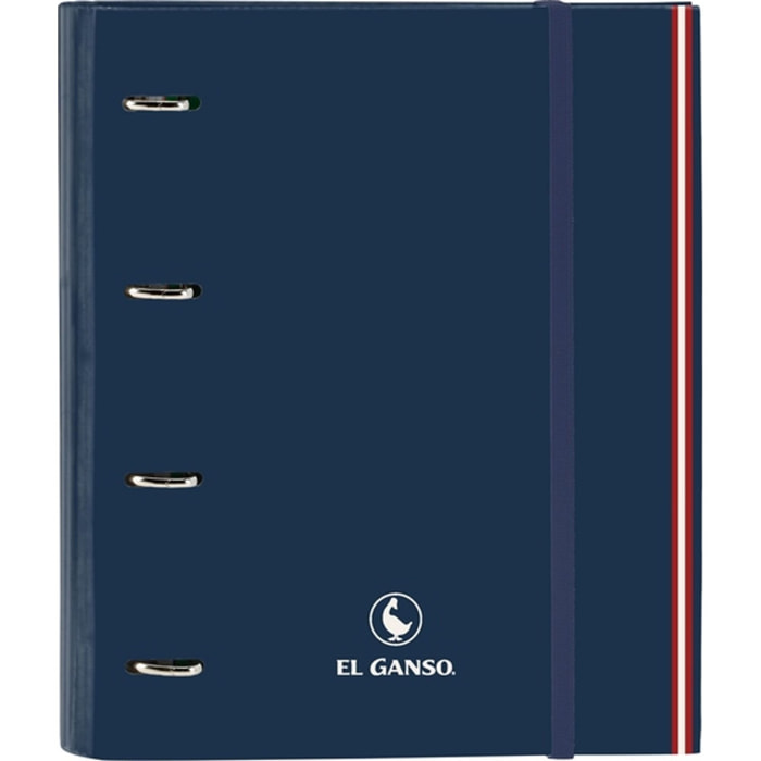 Carpeta 4 anillas 35mm c/recambio el ganso "classic"