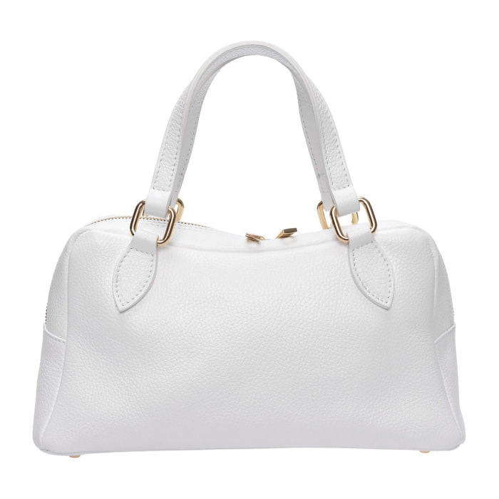 Borsa a mano Anna Luchini Bianco