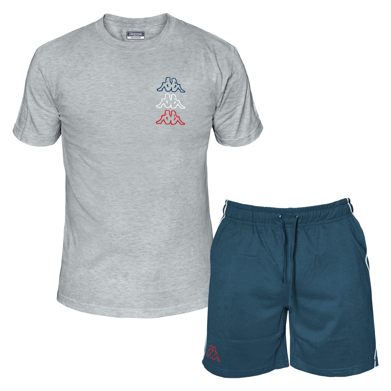 Completo Corto Uomo KAPPA Cotone Jersey