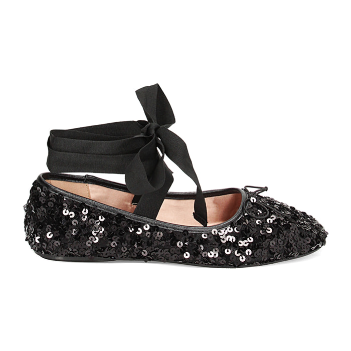 Bailarinas negras en naplack