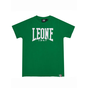 Camiseta básica de manga corta niño logo grande