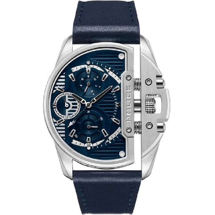 Reloj Police PEWJF2203602 Hombre Analogico Cuarzo con Correa de Cuero