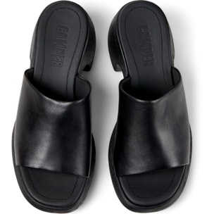 Sandalias - CAMPER Thelma Sandal - Negro - Cuero liso