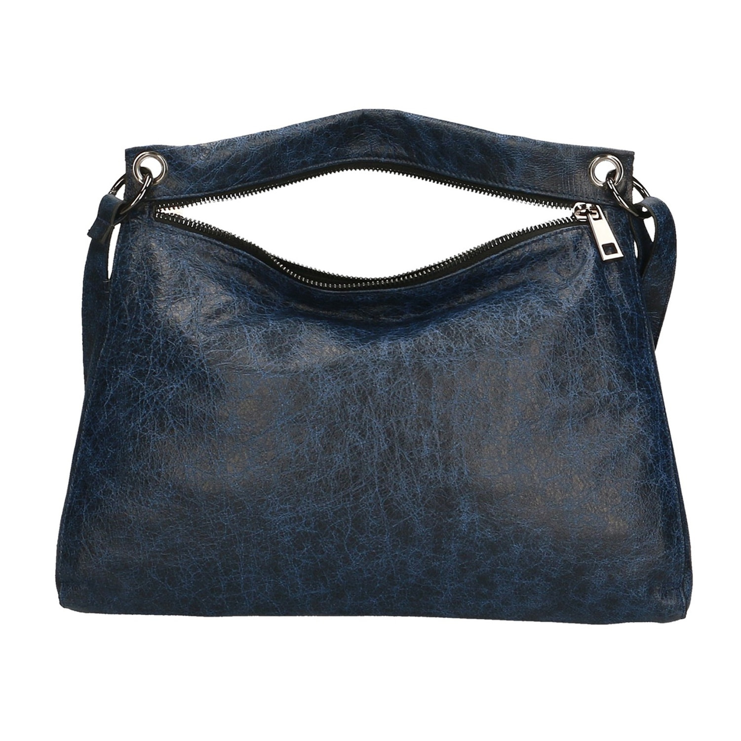 Borsa a spalla da donna - Modello Ondina - Vera pelle - 29.0 x 38.0 x 10.0 cm