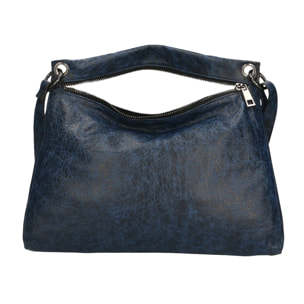 Borsa a spalla da donna - Modello Ondina - Vera pelle - 29.0 x 38.0 x 10.0 cm