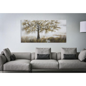 DIPINTO SU TELA TREE DARK -B- CHARME1921 MULTICOLORE