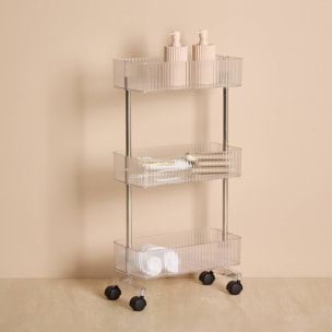 Desserte 3 niveaux H28.5cm