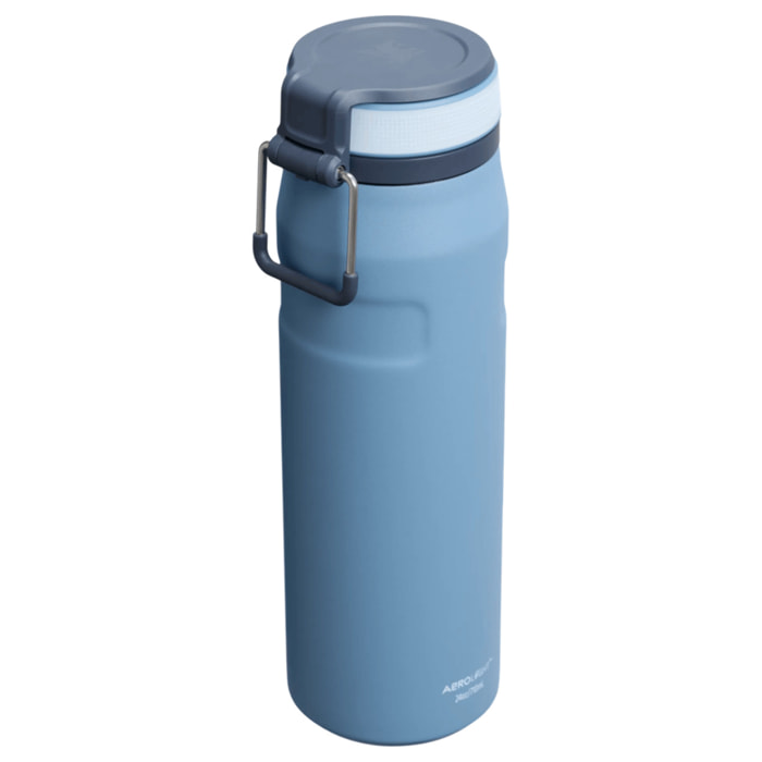 Botella de agua Isotermica Con Pajita - 0,7L - ICEFLOW™ BOTTLE TWIST FLIP 2.0 - Indigo