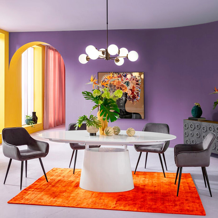 Tapis Cosy orange Kare Design