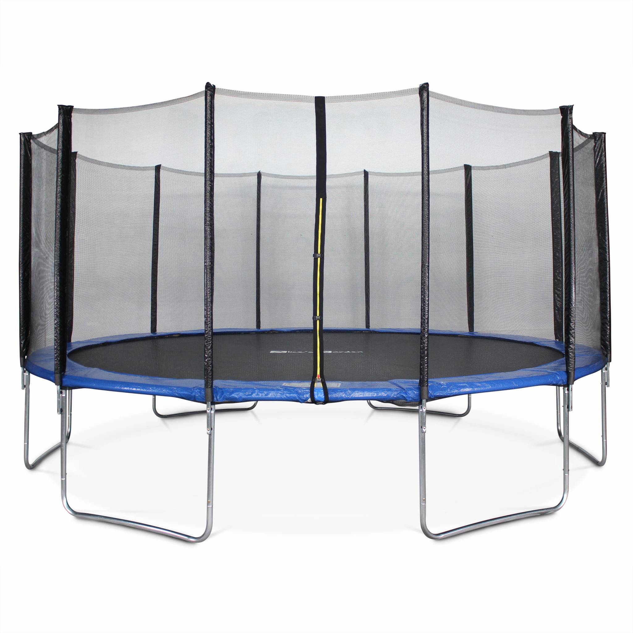 Trampoline rond Ø 490cm bleu avec son filet de protection - Jupiter - Trampoline de jardin 490 cm 4m| Qualité PRO. | Normes EU.