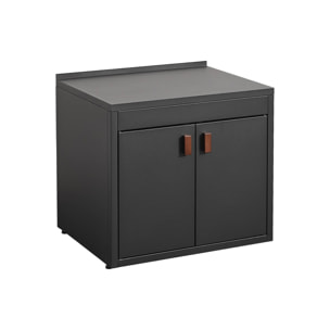 Cuisine extérieure acier 2 portes L75.5cm - Thira