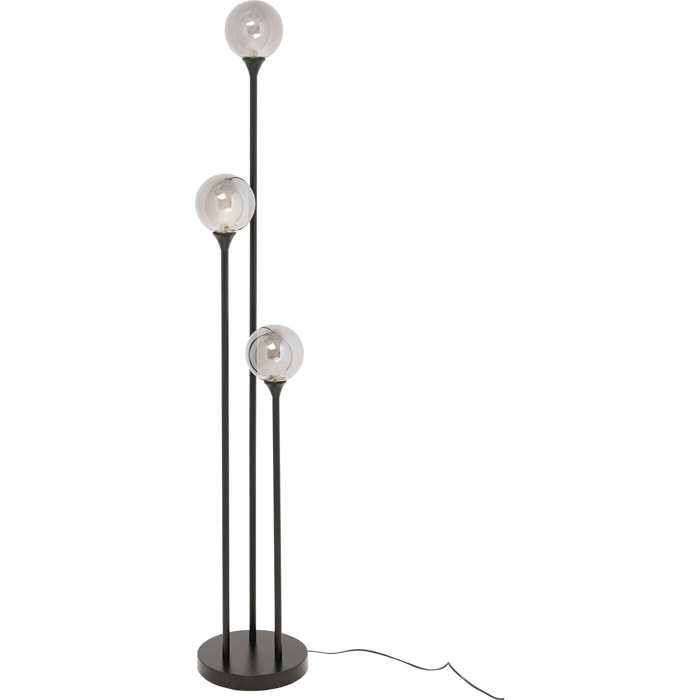 Lampadaire Al Capone 175cm noir Kare Design