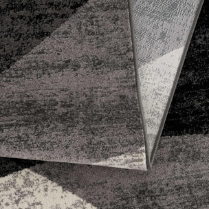 Tapis salon et chambre tissé motif géométrique VITE