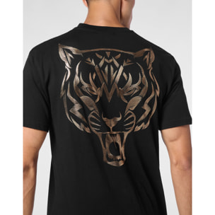 PLEIN SPORT Camiseta Cuello Redondo TIGER
